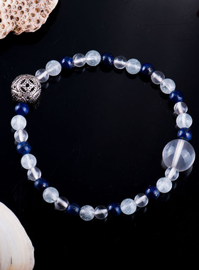 梦克拉S925青金石海蓝