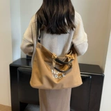 Вместительный и большой шоппер, сумка на одно плечо