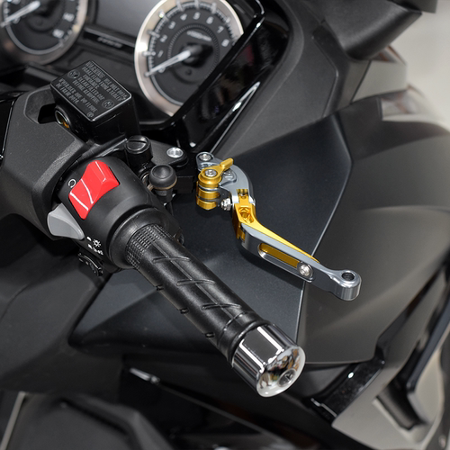 适用于本田FORZA300/佛沙350改装刹车牛角 NSS350带驻车手刹拉杆 - 图3