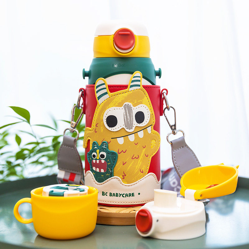 babycare儿童保温杯幼儿园保温水杯上学专用bbc宝宝三合一吸管杯,淘宝优惠券,粉丝福利购,淘宝优惠卷
