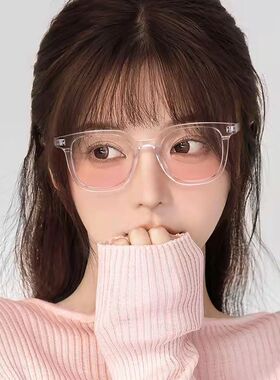 少女系网红ins装饰墨镜时尚