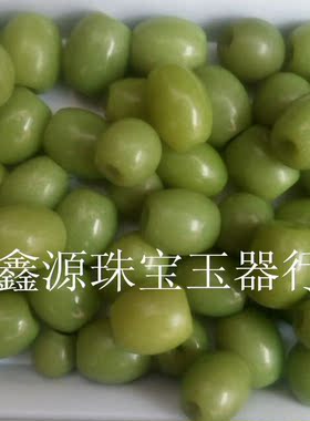diy全新天然夜光石散珠