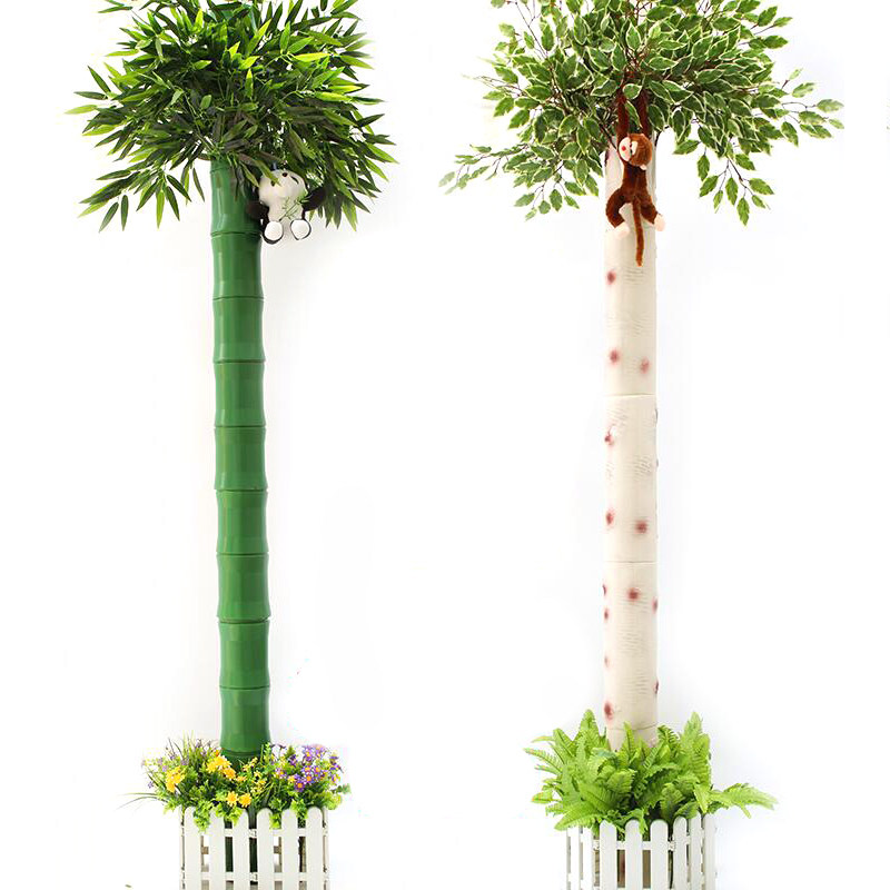 包下水管道装饰遮挡包空调暖气燃气管子花藤条仿真塑料假竹节树皮,淘宝优惠券,粉丝福利购,淘宝优惠卷