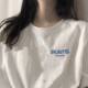 Wenxun pure cotton loose couple short-sleeved T-shirt