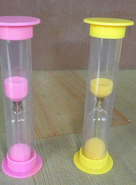 30秒1分钟沙漏计时器 60秒90秒彩色沙漏计时器 迷你塑料沙漏礼品