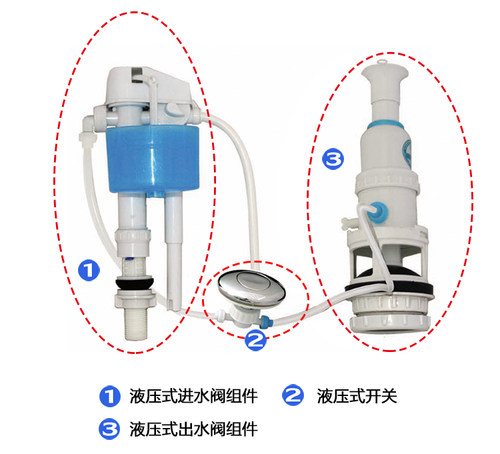 科斯特节水宝 kst客户专用 KST马桶水箱配件进水阀排水阀SY-4212B - 图3