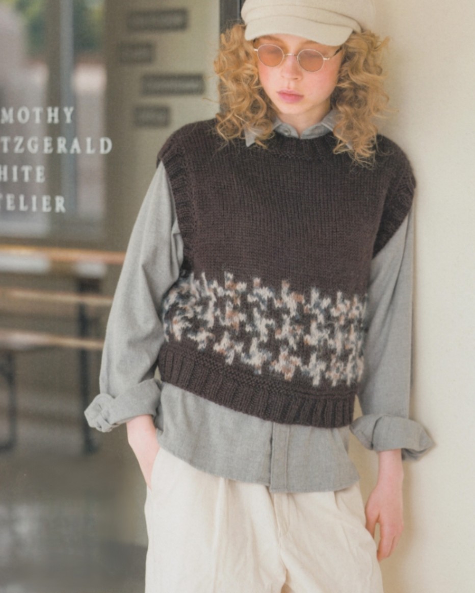 【日文】棒针编织 欧洲编织毛衣 2025秋冬套衫围巾手袋教程 429 - 图2