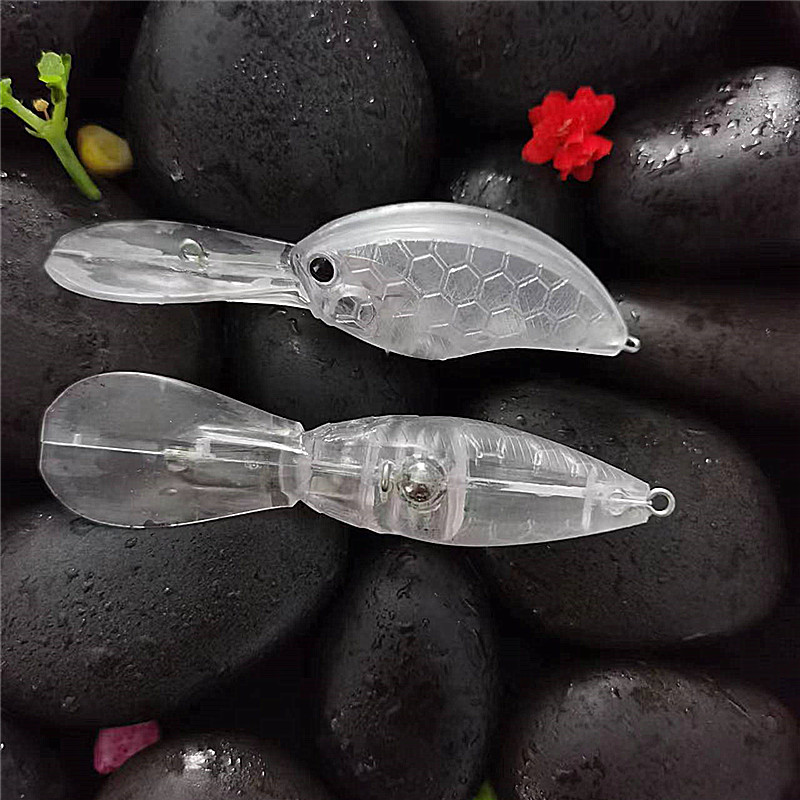 日本OSP摇滚路亚饵空白胚体9cm/10g 长舌深潜摇滚胖子DIY空白本体 - 图0