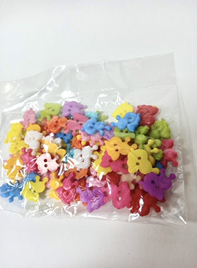 diy幼儿园手工学生新奇特扣子