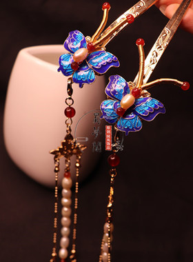 蜀梦阁原创明制唐宋红楼发簪头饰