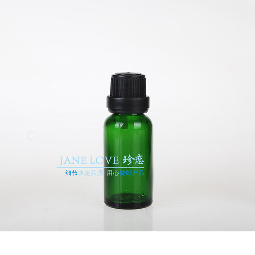 精油 调配工具精油瓶子大头盖内塞 绿色精油空瓶调配瓶20ml - 图2