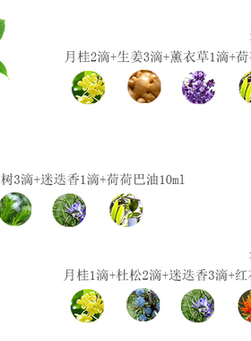 珍恋纯单方月桂精油1ml天然护发