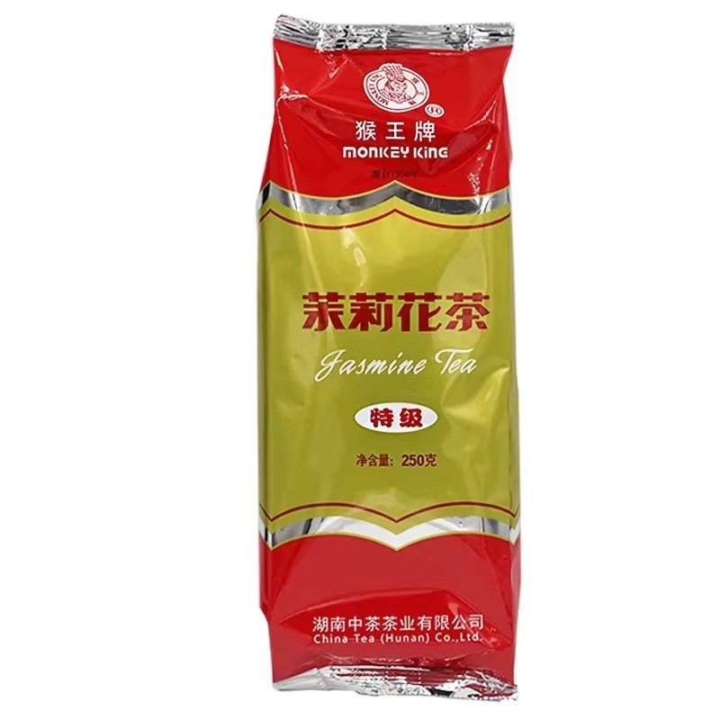 猴王茉莉花茶浓香特特级一级苿莉绿茶2023新款口粮茶叶100g/250g - 图3