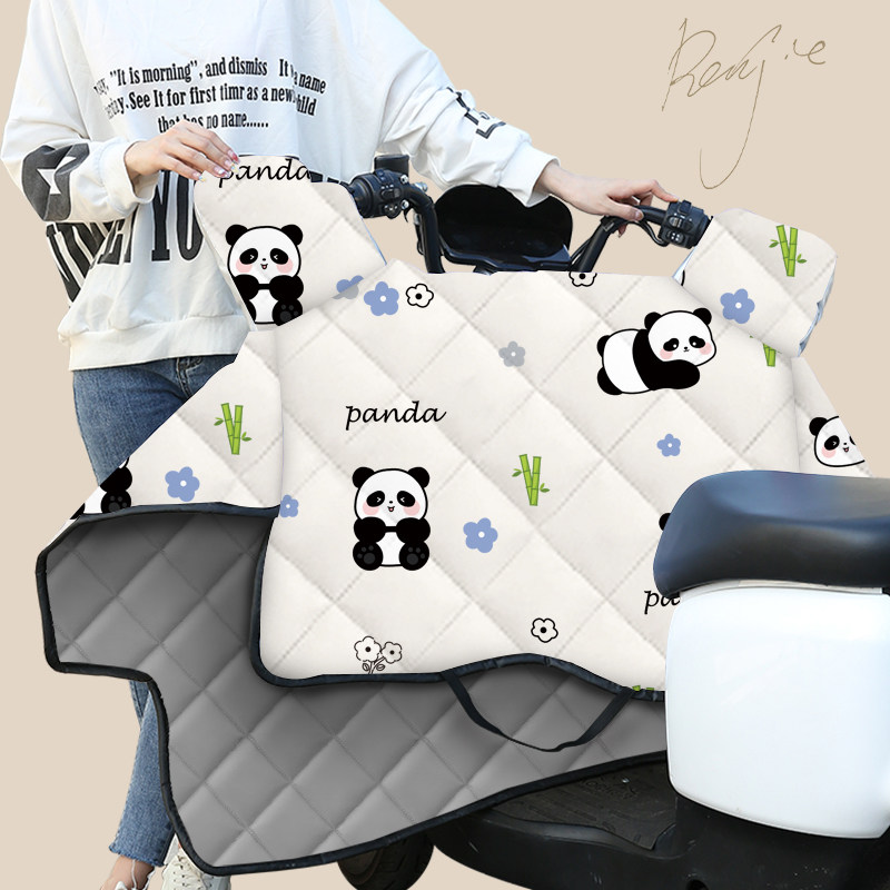 电动车挡风被2025年新款四季通用双面防水电瓶车冬季加绒加厚雨罩,淘宝优惠券,粉丝福利购,淘宝优惠卷