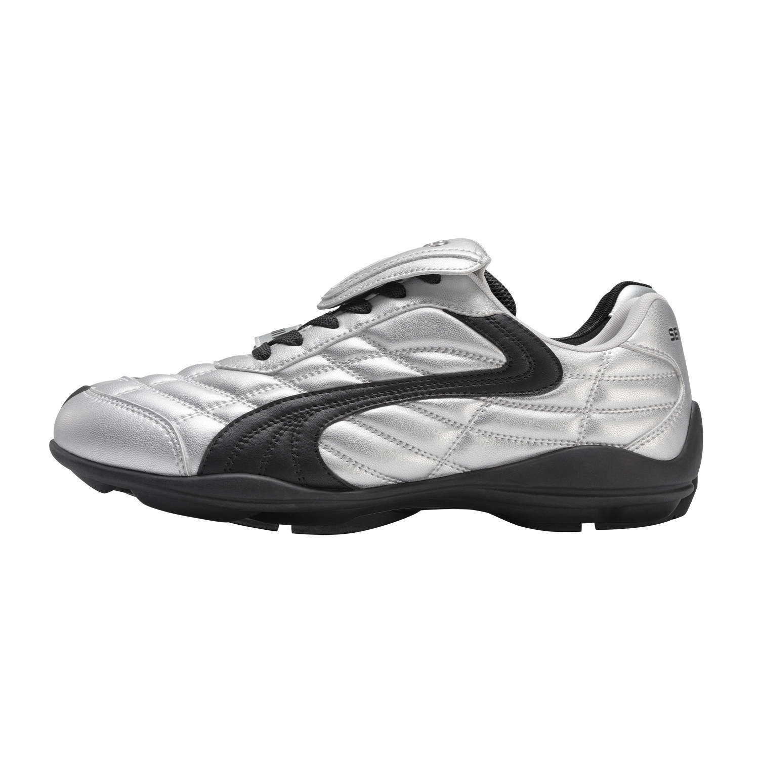 森果果 足球鞋/银色德训鞋男女同款2025冬季新款复古休闲运动鞋子,淘宝优惠券,粉丝福利购,淘宝优惠卷