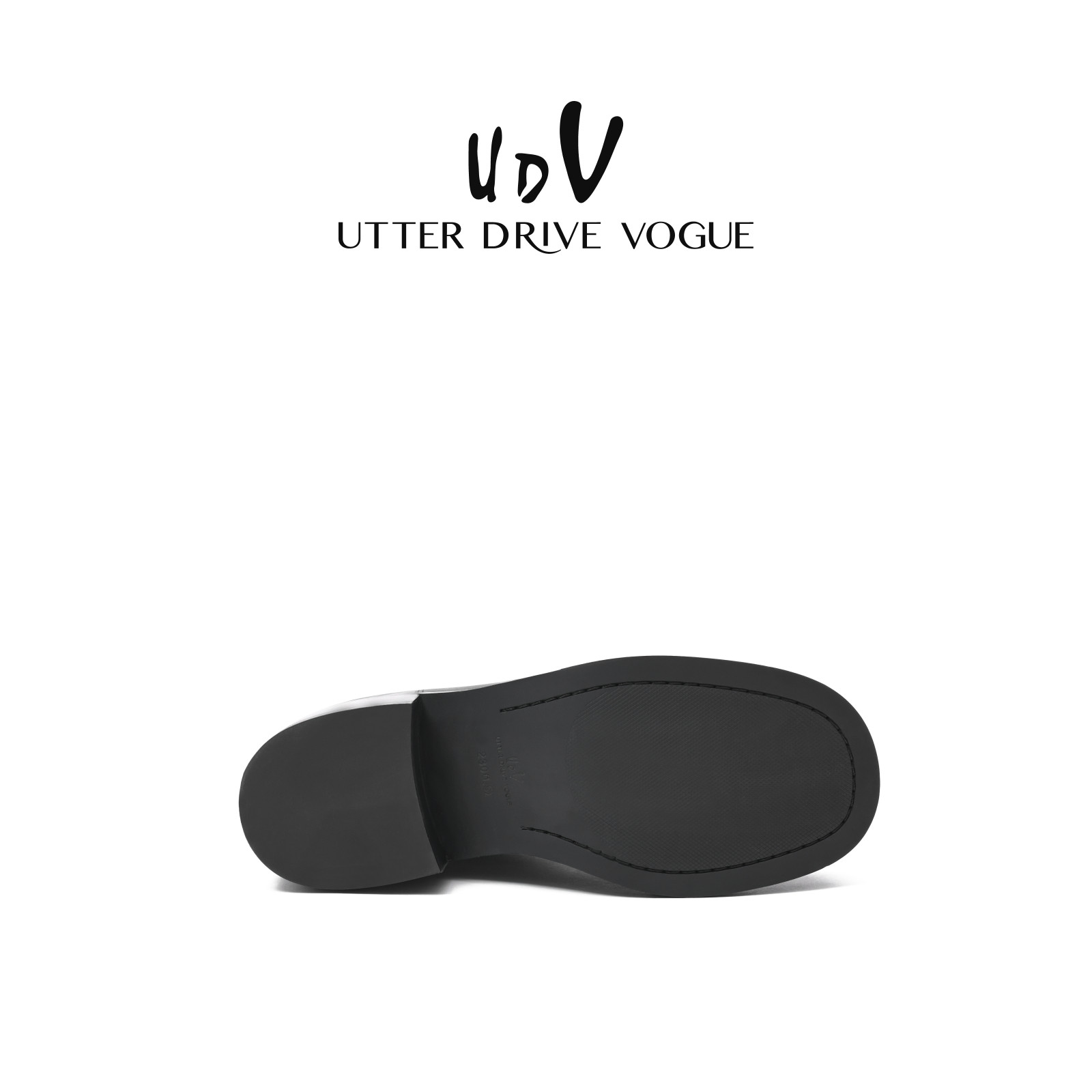 UDV油蜡牛皮圆头粗跟高筒靴2025秋冬新款复古气质时尚高跟骑士靴,淘宝优惠券,粉丝福利购,淘宝优惠卷