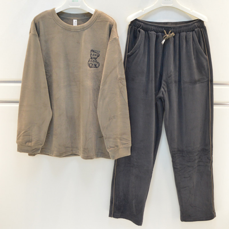 品牌情侣睡衣2025秋冬男女士海岛绒薄绒保暖时尚卡通可爱家居服套,淘宝优惠券,粉丝福利购,淘宝优惠卷