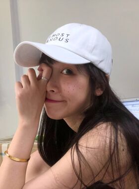 原创自制成名在望可调节鸭舌帽