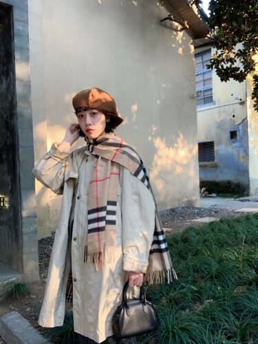 姚叔叔/我挚爱的自留款！南法风好面料大帽兜斜戴报童帽贝雷帽子 - 图0