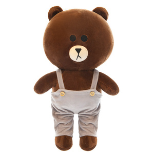 布朗熊公仔毛绒玩具