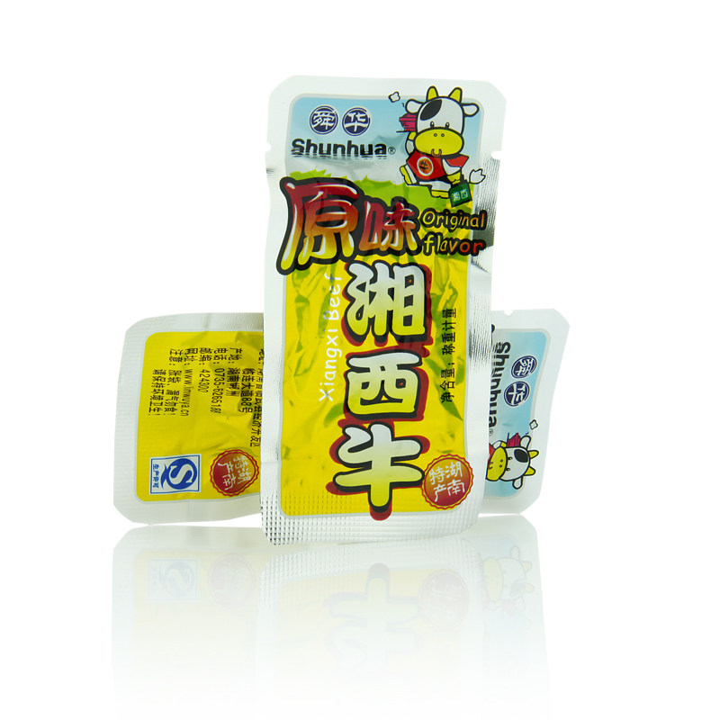 舜华湖南特产湘西牛500g散装牛肉干 舜华鸭业牛肉类