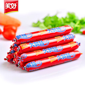 美好优级火腿肠整箱批发供餐饮火锅食材泡面400g*10袋