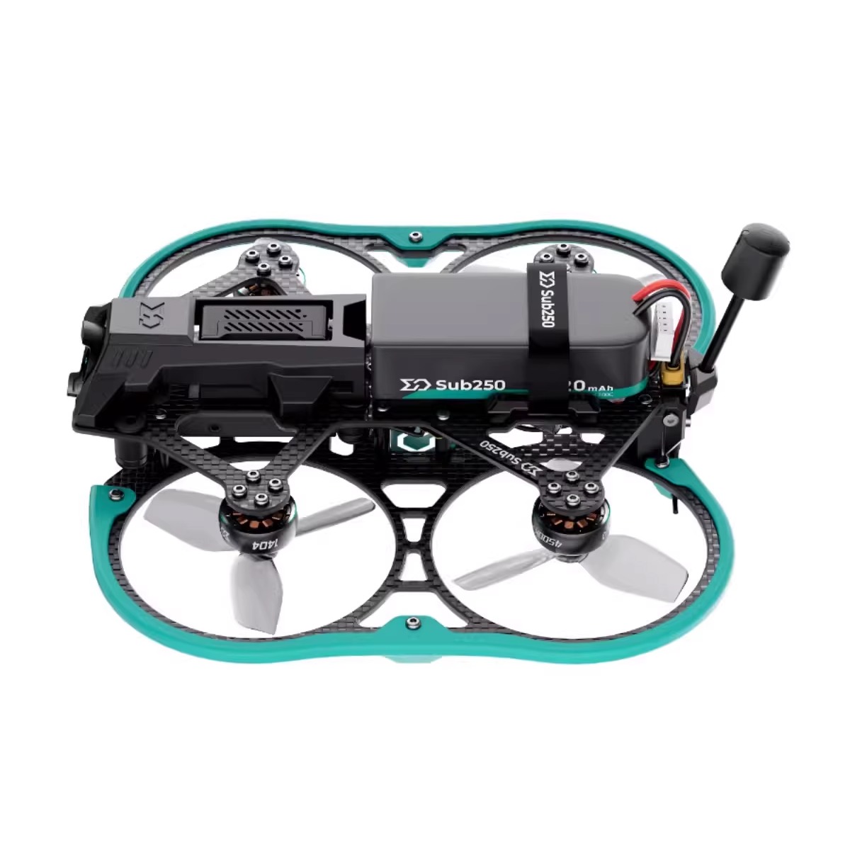 GS叔严选 Sub250 Dollyfly25 DJI O3图传 2.5寸fpv航拍圈圈穿越机-图2