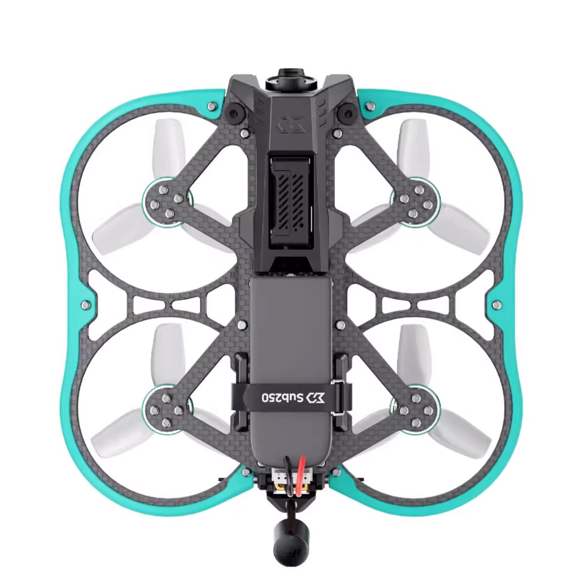 GS叔严选 Sub250 Dollyfly25 DJI O3图传 2.5寸fpv航拍圈圈穿越机-图1