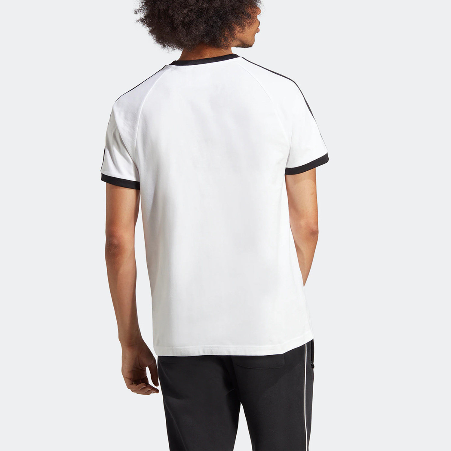 Adidas/阿迪达斯男子短袖透气条纹运动T恤IA4846,淘宝优惠券,粉丝福利购,淘宝优惠卷