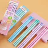 Учащиеся начальной школы Deli Pencil, посвященные второму классу, треугольнику HB Drawing Art Pencil 2B2, чем детская тестовая тестовая карточка для начинающих, для рисования детских канцелярских товаров для детских канцелярских товаров.