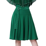 Новая юбка Gitta Hot Drill International Dance International Dance Юбка Три ступенька, ступенья на большую юбку плавающую ленту танцевальную юбку