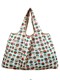 Lightweight cartoon handbag foldable storage environmentally friendly bag