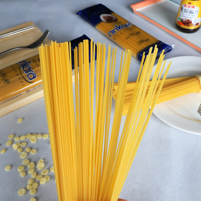 Imported Turkish pasta in various shapes to choose from