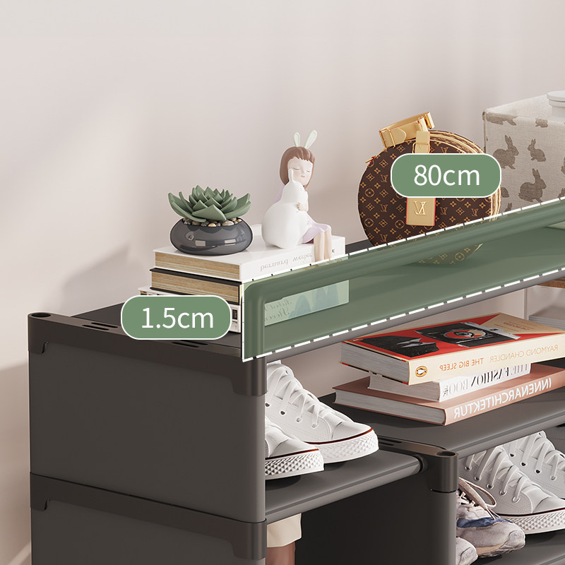 家用经济型防尘大容量出租房鞋架子 唯良鞋架