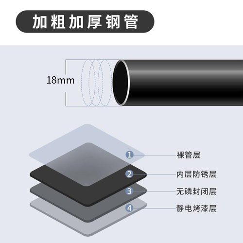 衣帽架晾衣架落地卧室内家用阳台晒衣服架子简易带轮折叠挂衣架子 - 图2