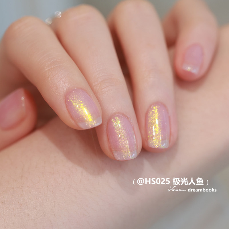 2025新款亮片指甲油儿童无味透明裸色粉色持久免烤快干亮晶晶女孩,淘宝优惠券,粉丝福利购,淘宝优惠卷
