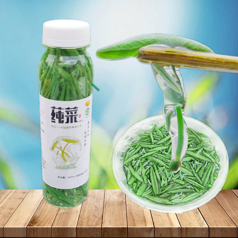 辛丫头重庆石柱莼菜新鲜纯菜叶芽马蹄菜320克非太湖西湖利川莼菜 - 图0