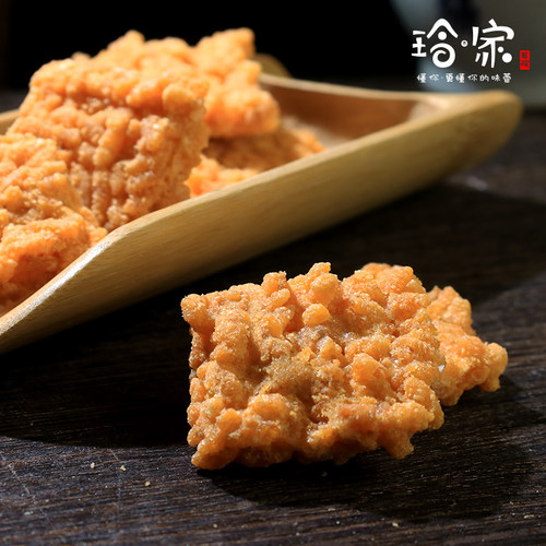 蟹黄锅巴酥脆散装蛋黄锅巴蟹黄味海鲜糯米蛋香锅巴老式怀旧宅十堂 - 图0