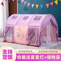 Tente Children Indoor Girl Boy Princess Toys house Home Petite maison Sous-lit Divided Bed Seminator