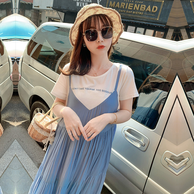 夏季仙超仙孕妇装 资兰连衣裙