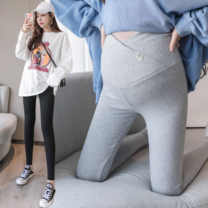 孕妇春秋装外穿托腹长裤子怀打底裤 资兰孕妇打底裤