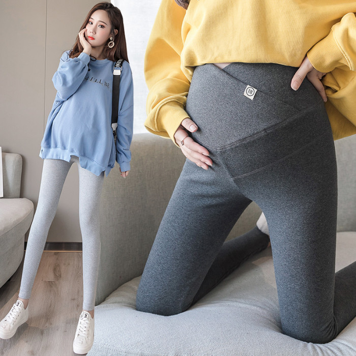 孕妇春秋装外穿托腹长裤子怀打底裤 资兰孕妇打底裤