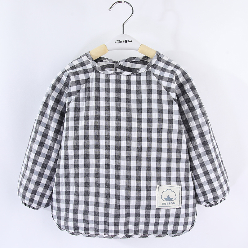 Blouse Girls 2025 New Winter Baby Eating Bibs