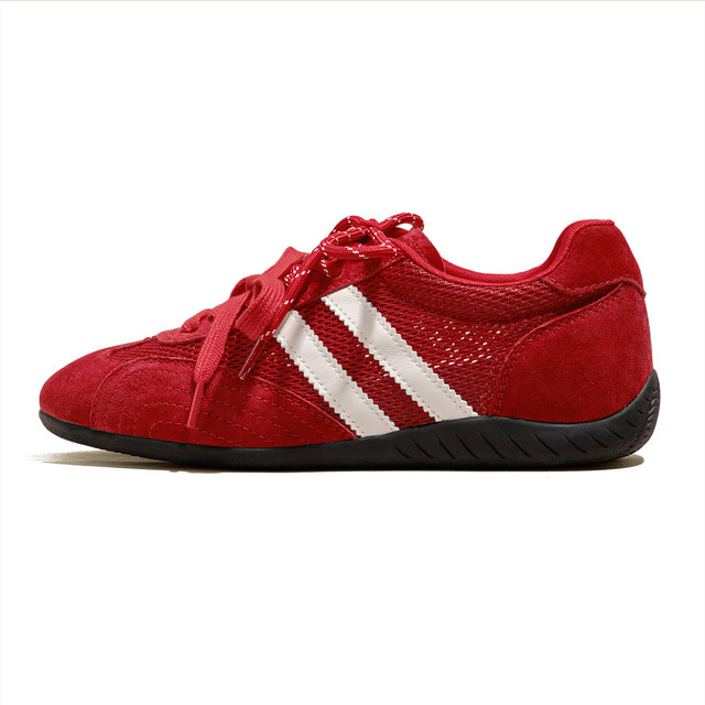 Zhang Linghe's same style red giant good-looking mesh sneakers