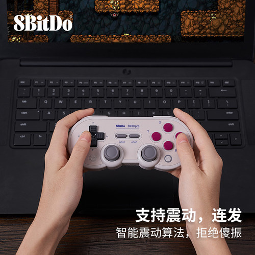 八位堂SN30Pro蓝牙游戏手柄Mac电脑Steam安卓手机NS震动连发体感 - 图2