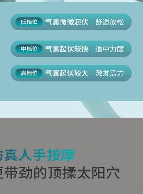 头部电动按摩器揉捏热敷经络疏通头疗按摩仪太阳穴头痛疼助眠神器