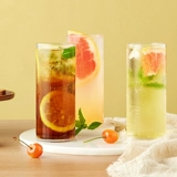 Зеленая бусинка завтрак молоко чашка стакана чашка стеклянная сетка знаменитость ins ind wind girl high -value vence of dring water cup cup cup cup