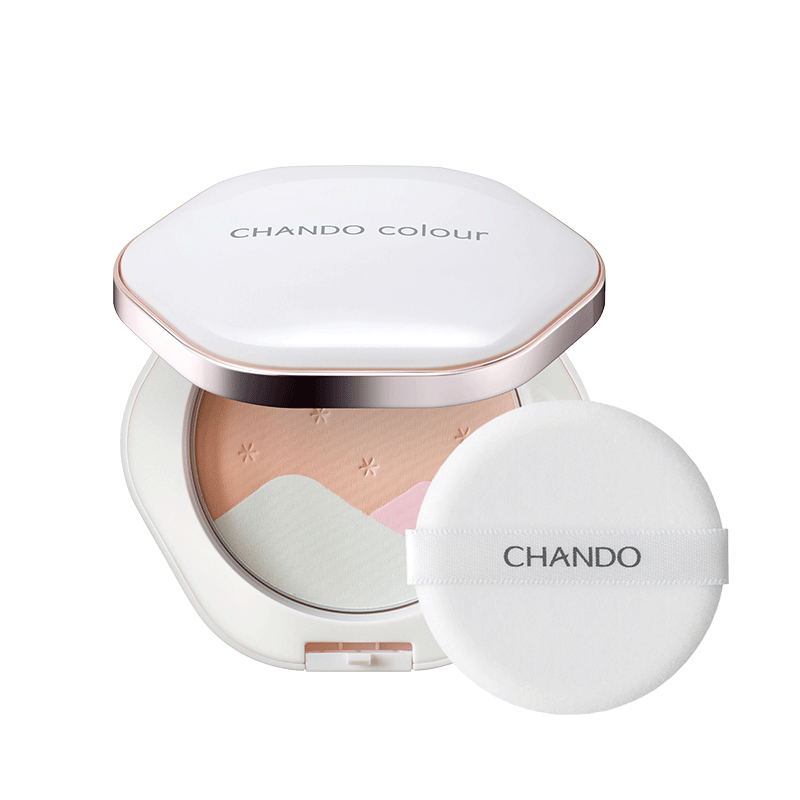 自然堂立体修颜三色蜜粉饼女散粉 名责化妆品粉饼