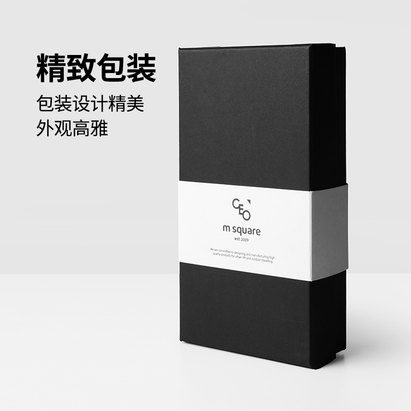 msquare防盗刷护照夹机票证件收纳包随身包RFID出国旅行出差防水