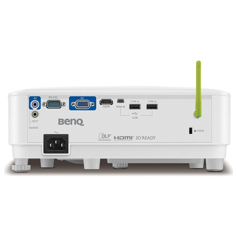 benq e1443商务智能安卓无线wifi 圆曼办公用品投影机